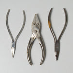 Flat Nose Pliers - Set of 3