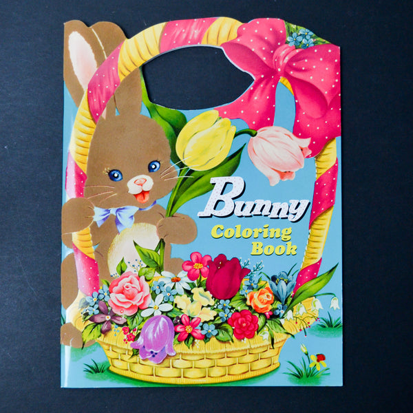 Golden Books Bunny Flocked Easter Coloring Book