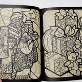 Christmas Stained Glass Coloring Book