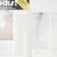 Socks Knitting Pattern Booklets - Set of 2