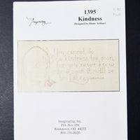 Imaginating 1395 Kindness Cross Stitch Pattern Booklet
