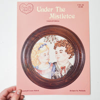 Under the Mistletoe Cross My Heart Cross Stitch Pattern Booklet - CSL-26