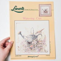 Watering Can Stoney Creek Cross Stitch Pattern Booklet