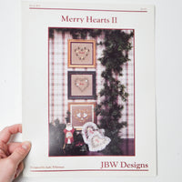 Merry Hearts II JBW Designs Cross Stitch Pattern Booklet