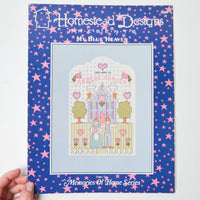 Homestead Designs Presents My Blue Heaven Cross Stitch Pattern Booklet