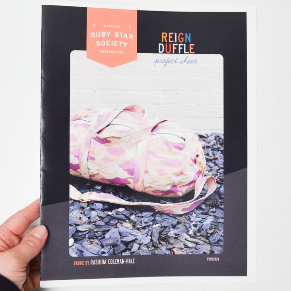 Ruby Star Society Reign Duffle Project Sheet Pattern Booklet