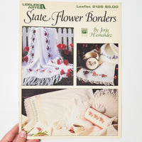 State Flower Borders Leisure Arts Leaflet 2128