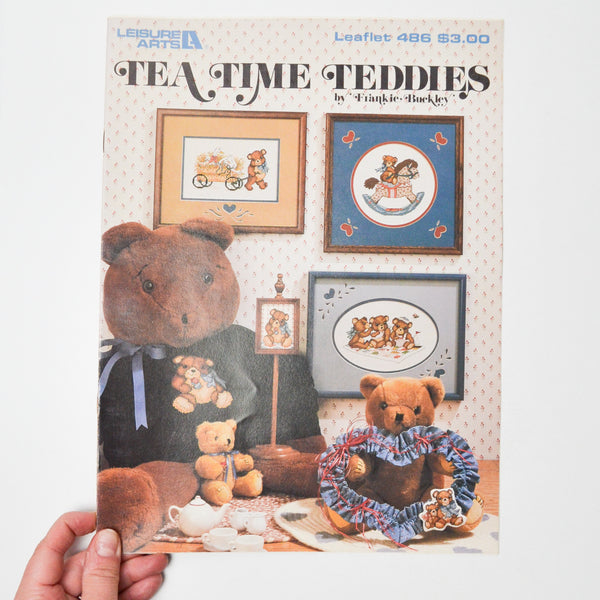 Tea Time Teddies Leisure Arts Leaflet 486