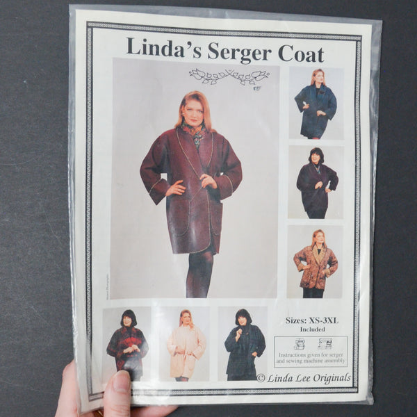 Linda's Serger Coat Sewing Pattern Default TItle