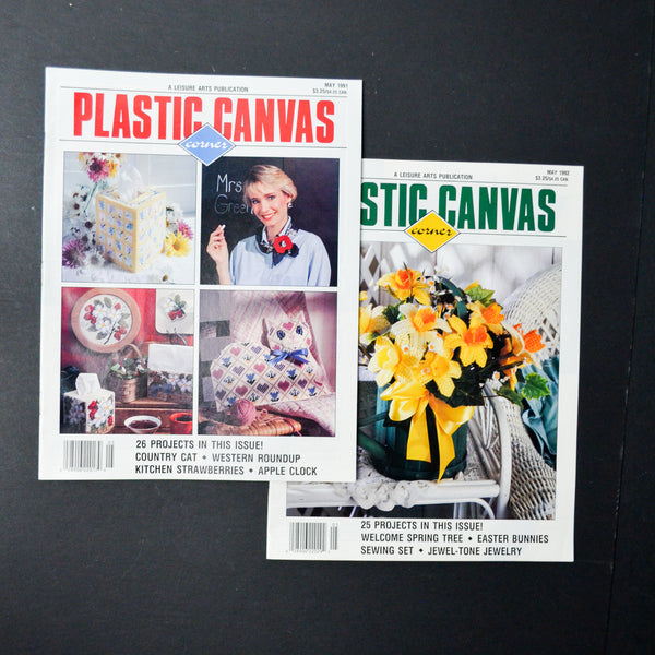 Plastic Canvas Corner Magazine - 2 Issues
