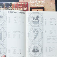 Christmas Cross Stitch Pattern Booklets - Set of 3