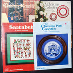Christmas Cross Stitch Pattern Booklets - Set of 4