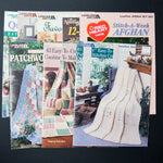 Afghan Crochet Pattern Booklet Bundle - Set of 8