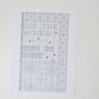Stitchy Prose A Beacon of Hope Counted Cross Stitch Pattern