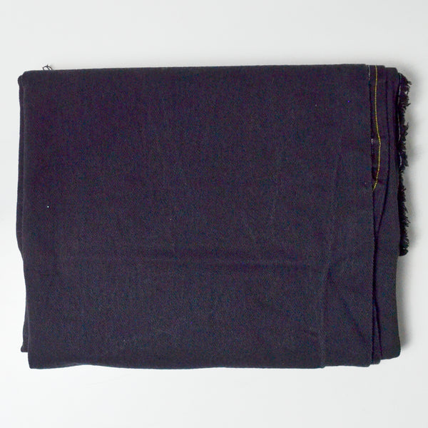 Black Stretchy Denim Fabric - 49" x 50"