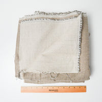 Beige + Brown Woven Upholstery Fabric - 60" x 86"