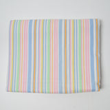 Pastel Stripes Quilting Weight Woven Fabric - 42" x 104"