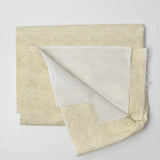 Light Beige Dots + Lines Print Quilting Weight Woven Fabric - 44" x 56"