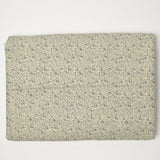 Gray + Beige Print Quilting Weight Woven Fabric - 44" x 110"