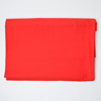 Red Quilting Weight Woven Fabric - 43" x 72"