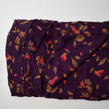 Pineapple Print French Terry Rayon/Spandex Knit Fabric - 62" x 70"