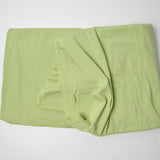 Light Green Cotton Blend Rib Knit Fabric - 70" x 72"