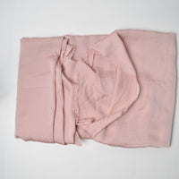 Light Pink Lightweight Silky Woven Fabric - 60" x 80"