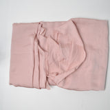 Light Pink Lightweight Silky Woven Fabric - 60" x 80"