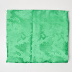 Green Geometric Damask Woven Fabric - 36" x 128"