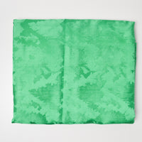 Green Geometric Damask Woven Fabric - 36" x 128"