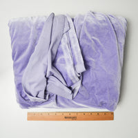 Light Purple Stretch Velvet Fabric - 62" x 125"