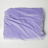 Light Purple Stretch Velvet Fabric - 62" x 125"