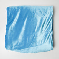 Light Blue Stretch Velvet Fabric - 60" x 110"