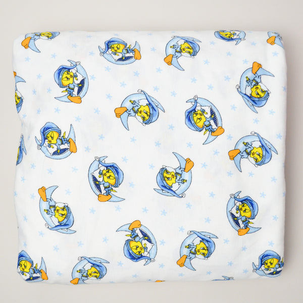 Bedtime Tweety Bird Print Jersey Knit Fabric - 56" x 184"