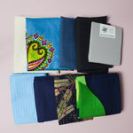 Blue + Green Woven Fabric Bundle