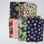 Button + Notion Print Quilting Weight Woven Fabric Bundle