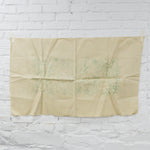 Jacobean Woodland Scene Linen Canvas, Stamped for Embroidery