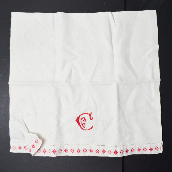C Handkerchief - 19" x 36"