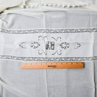 Filet Lace Inset Runner - 34" x 80"