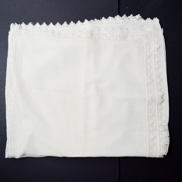 Filet Lace Inset Runner - 34" x 80"