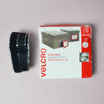 Black + White Adhesive Velcro Bundle