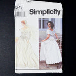 Simplicity 8243 Wedding Dress Sewing Pattern - Size H (6-10)