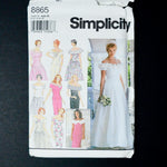Simplicity 8865 Dress Sewing Pattern - Size H (6-10)