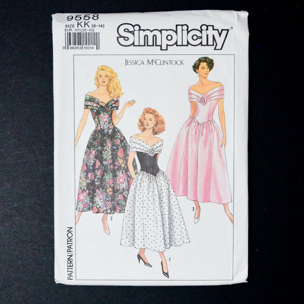 Simplicity 9558 Dress Sewing Pattern - Size KK (8-14)