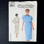 Simplicity 7942 Dress Sewing Pattern - Size K (8-12)