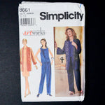 Simplicity 8661 Top, Skirt + Pants Sewing Pattern - Size Y (18-22)