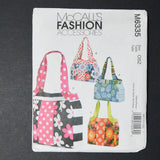 McCall's M6335 Bag Sewing Pattern - One Size