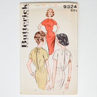 Butterick 9324 Dress Sewing Pattern -  Size 14