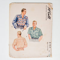 McCall 6116 Sports Shirt Sewing Pattern - Size Medium