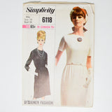 Simplicity 6118 One-Piece Dress Sewing Pattern - Size 14